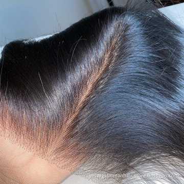 Raw Brazilian 100% Virgin Human Hair HD Transparent 13x4 360 Lace Frontal Closure 2X6 4X4 5X5 Lace Closure Frontal Human Hair